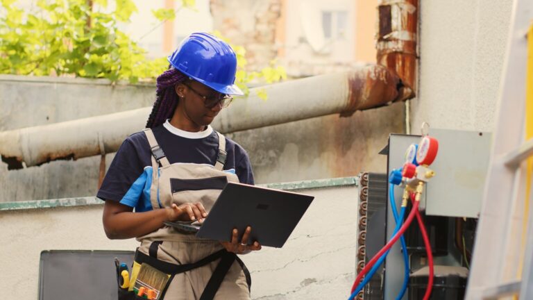 heat pump installation